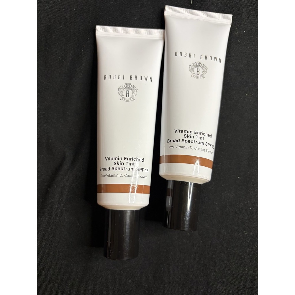 Bobbi Brown Skin tint Rich1 Rich 2 bundle